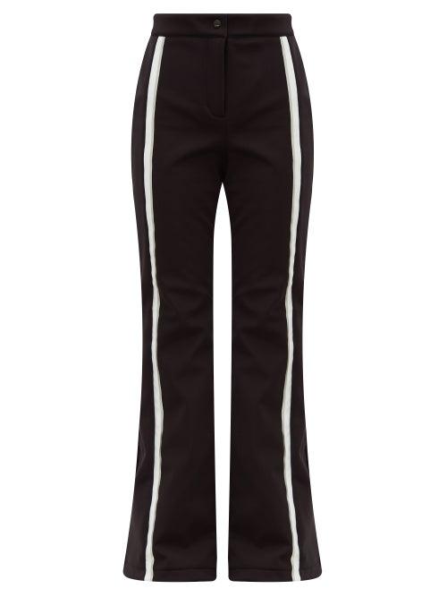 Matchesfashion.com Fendi - Roma Wide Leg Ski Trousers - Womens - Black