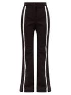 Matchesfashion.com Fendi - Roma Wide Leg Ski Trousers - Womens - Black