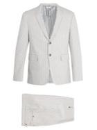 Thom Browne Single-breasted Striped Cotton-seersucker Suit