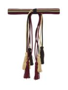 Matchesfashion.com Etro - Tasselled Rope Belt - Womens - Purple Multi