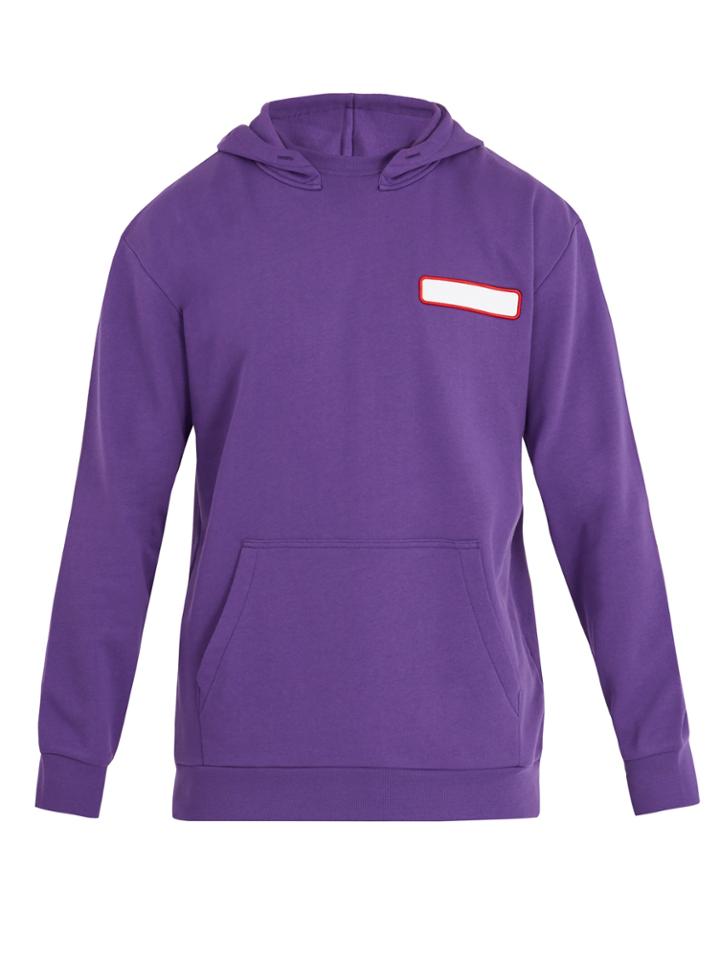 Acne Studios Spilled Cocktail-print Hooded Cotton Sweatshirt