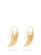 Matchesfashion.com Noor Fares - Fly Me To The Moon 18kt Gold Earrings - Womens - Gold