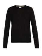 Matchesfashion.com Paul Smith - Crew Neck Merino Wool Sweater - Mens - Black