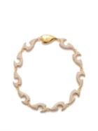 Bottega Veneta - Sharp Crystal & 18kt Gold-vermeil Choker Necklace - Womens - Crystal