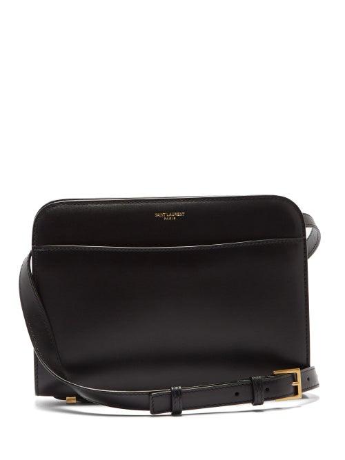 Matchesfashion.com Saint Laurent - Leather Cross-body Bag - Womens - Black
