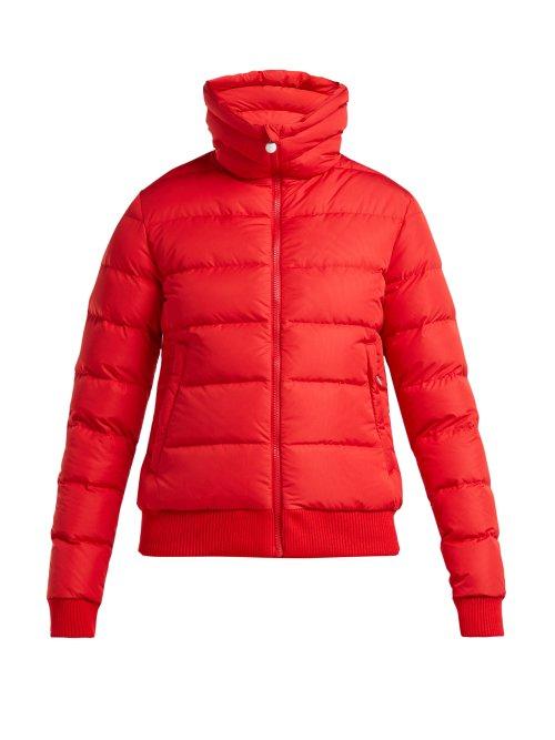 Matchesfashion.com Perfect Moment - Super Star Down And Feather Filled Ski Jacket - Womens - Red Multi