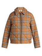 Burberry Knowstone Quilted Vintage-check Bomber Jacket