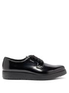 Prada Raised-sole Patent-leather Derby Shoes