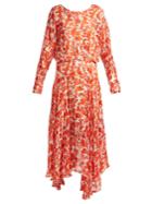 Preen By Thornton Bregazzi Norma Floral-devor Dress
