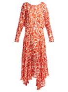 Preen By Thornton Bregazzi Norma Floral-devor Dress