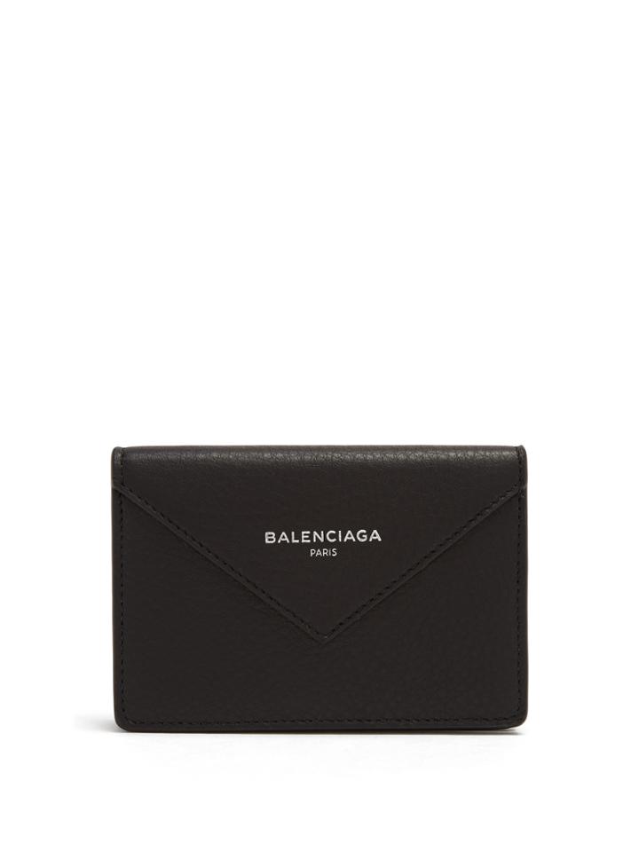 Balenciaga Envelope Leather Cardholder
