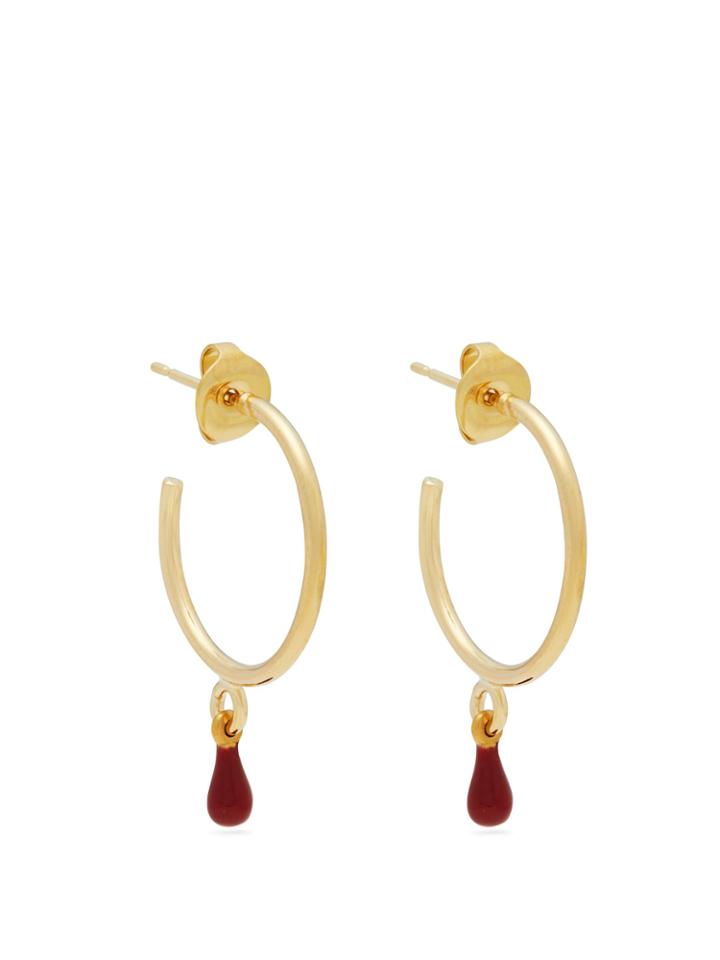 Isabel Marant Teardrop Hoop Earrings