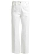 Calvin Klein Collection Frey Straight-leg Cropped Jeans