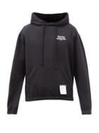 Satisfy - Organic-cotton Hooded Sweatshirt - Mens - Black
