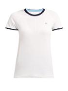Matchesfashion.com Lndr - Cirque Stretch Jersey T Shirt - Womens - White