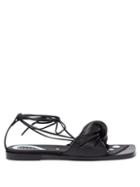 Matchesfashion.com Ellery - Themister Wrap Leather Sandals - Womens - Black