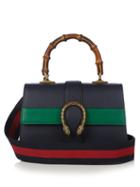 Gucci Dionysus Medium Bamboo-handle Leather Bag