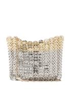 Matchesfashion.com Paco Rabanne - Iconic 1969 Bi-colour Chainmail Bag - Womens - Silver Multi