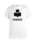 Matchesfashion.com Isabel Marant - Karman Linen T Shirt - Mens - White