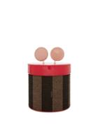 Matchesfashion.com Fendi - Cofanetto Jacquard-stripe Jewellery Box - Brown Multi