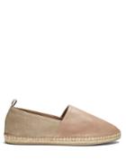 Brunello Cucinelli Leather And Canvas Espadrilles