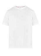 Thom Browne Stripe-trim Cotton Jersey T-shirt