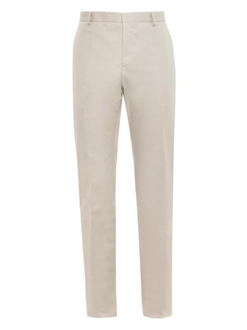 Balenciaga Slim-leg Cotton Chino Trousers
