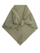Matchesfashion.com Art School - Distressed Cotton Headscarf - Womens - Khaki