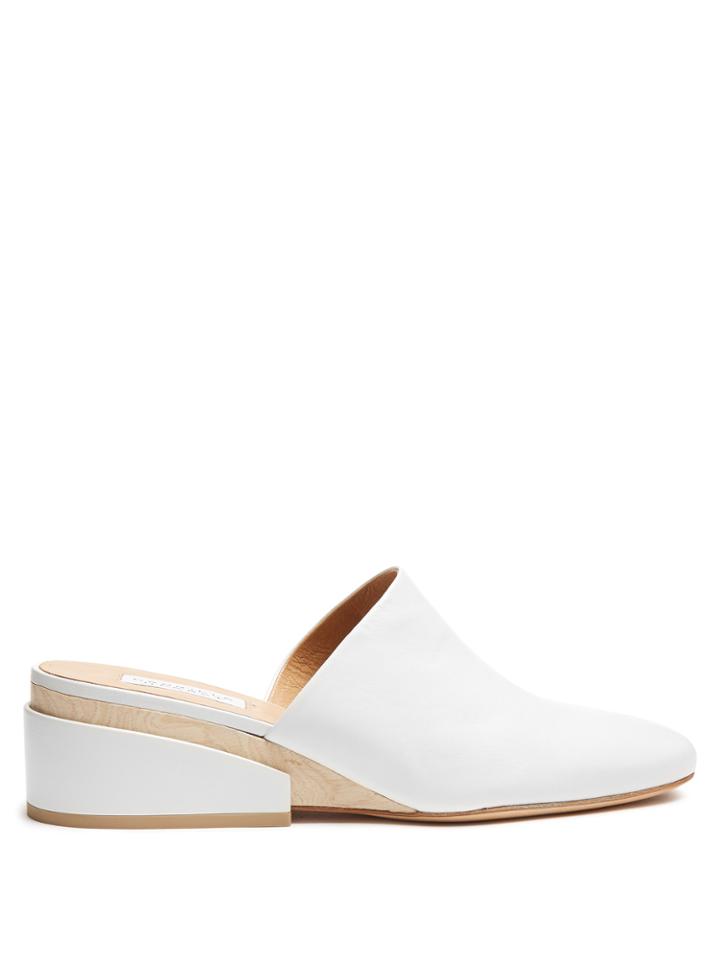 Gabriela Hearst Adele Leather Mules