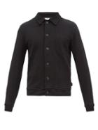 Oliver Spencer - Kenmore Organic-cotton Jersey Jacket - Mens - Black