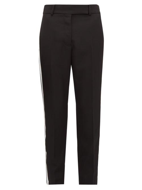 Matchesfashion.com Haider Ackermann - Miles Striped Wool Trousers - Womens - Black