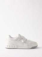 Valentino Garavani - One Stud Quilted Leather Trainers - Mens - White
