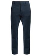 Fanmail Hemp And Cotton-blend Drill Straight-leg Trousers