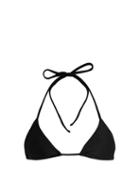 Matchesfashion.com Matteau - The String Triangle Bikini Top - Womens - Black