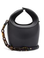 Matchesfashion.com Nico Giani - Kalea Matte Leather Bucket Bag - Womens - Black