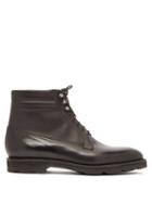 Matchesfashion.com John Lobb - Alder Leather Boots - Mens - Black