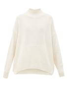 Matchesfashion.com Allude - High-neck Cashmere Sweater - Womens - Cream