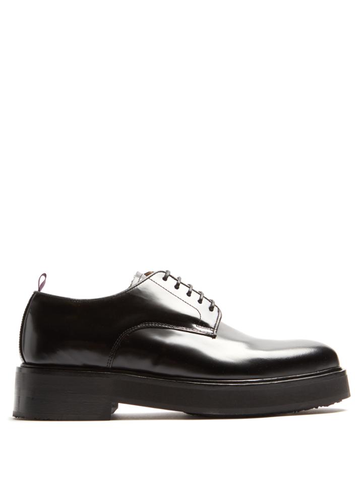 Eytys Kingston Raised-sole Leather Derby Shoes