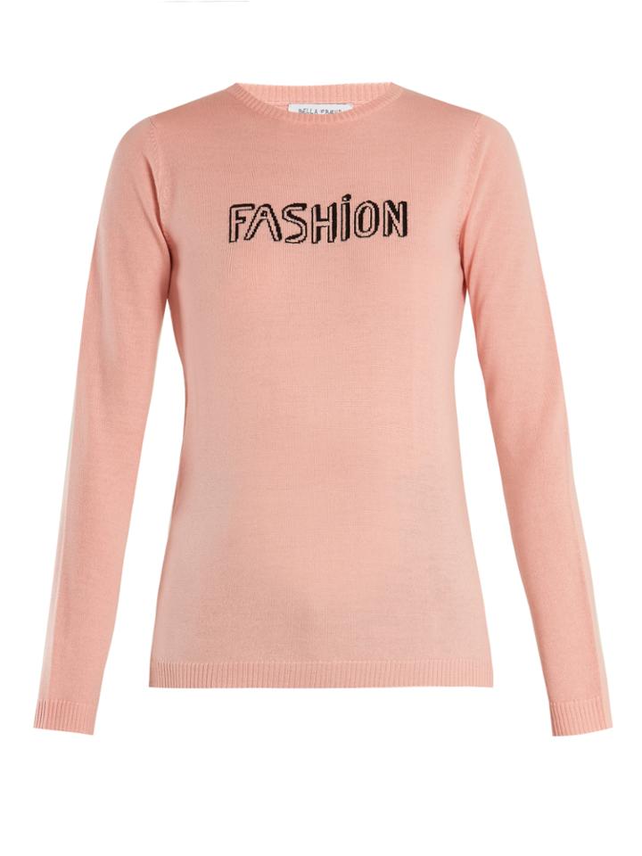 Bella Freud Fashion Wool Sweater