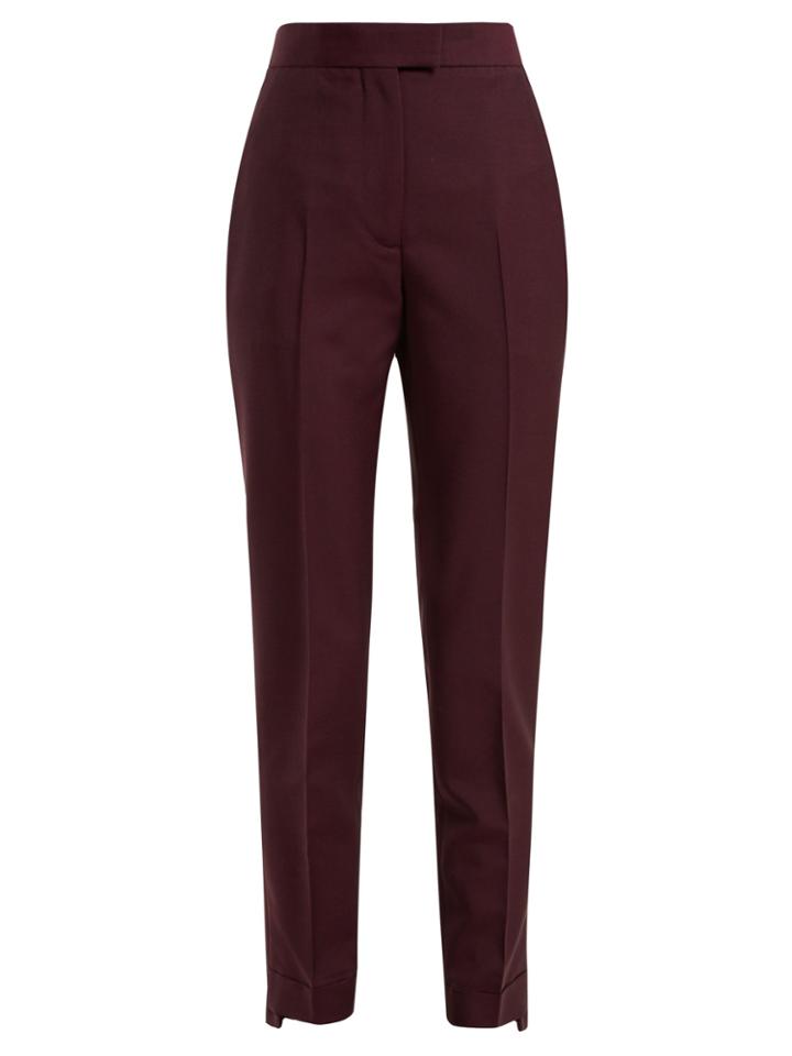 Acne Studios Tailored Wool-blend Trousers