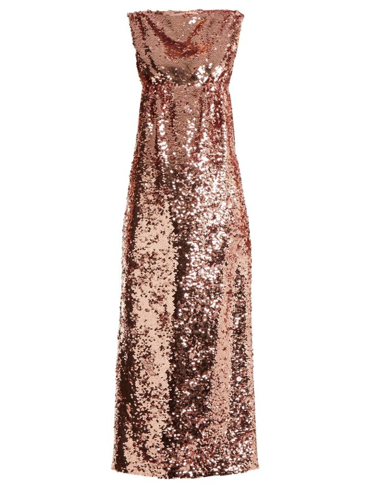 Emilia Wickstead Cyrus Sequin-embellished Dress