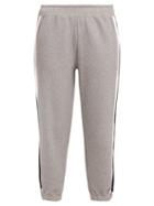 Matchesfashion.com Lndr - Horizon Stretch Cotton Track Pants - Womens - Grey Stripe