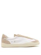 Acne Studios Lars Bi-colour Low-top Nylon And Suede Trainers
