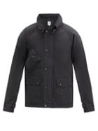 Matchesfashion.com South2 West8 - Patch-pocket Cotton-blend Canvas Coat - Mens - Black