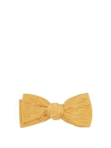 Matchesfashion.com Comme Les Loups - San Diego Bow Tie - Mens - Yellow