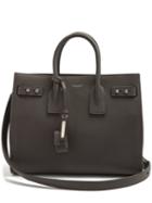 Matchesfashion.com Saint Laurent - Sac De Jour Small Grained Leather Tote - Womens - Dark Grey