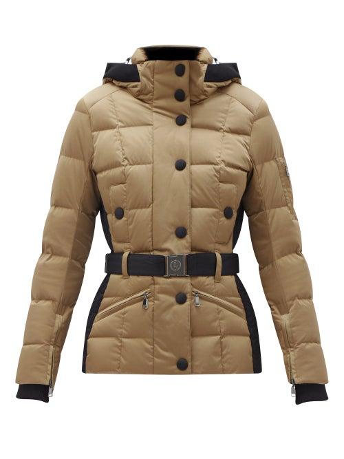 Matchesfashion.com Bogner - Gisa Hooded Quilted-down Shell Ski Jacket - Womens - Camel