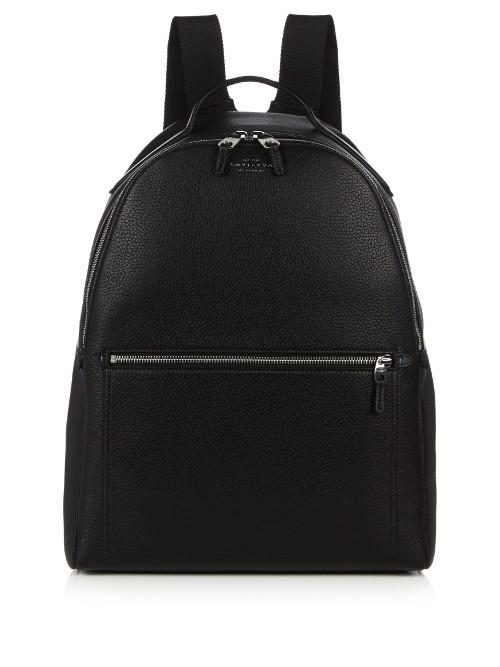 Smythson Burlington Leather Backpack