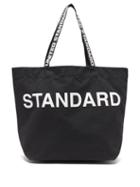 Matchesfashion.com United Standard - Standard Logo Print Tote Bag - Mens - Black