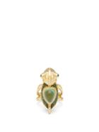 Matchesfashion.com Daniela Villegas - Alexander Fleming Prehnite And Garnet Ring - Womens - Green